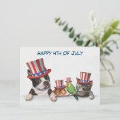 Happy Julth 4 de Informatiekaartje (Staand voorkant)