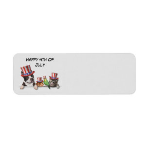 Happy Julth 4th Holiday Etiket