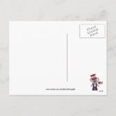 Happy July Vierde Muis briefkaart (Achterkant)