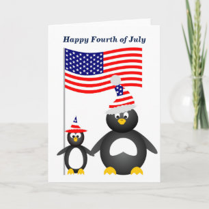 Happy June Fourth Penguins Kaart