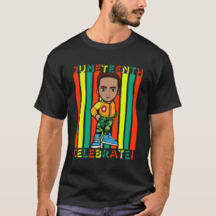 Happy Junenth S alleen voor zwart en T-shirt