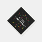Happy Juneteenth Celebrate Black Independence Day Servet (Hoek)