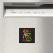 Happy Juneteenth is Mijn Onafhankelijkheidsdag Fre Magneet (Insitu (Vaatwasser))