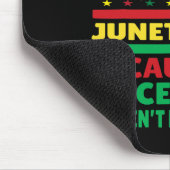 Happy Juneteenth is Mijn Onafhankelijkheidsdag Fre Muismat (Hoek)