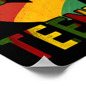 Happy Juneteenth is Mijn Onafhankelijkheidsdag Fre Poster (Hoek)