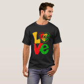 Happy Juneteenth is Mijn Onafhankelijkheidsdag Fre T-shirt (Voorkant volledig)