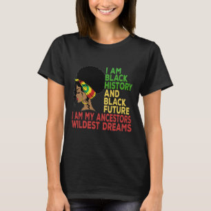 Happy Juneteenth is mijn onafhankelijkheidsdag zwa T-shirt