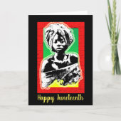 Happy Juneteenth Kaart (Voorkant)