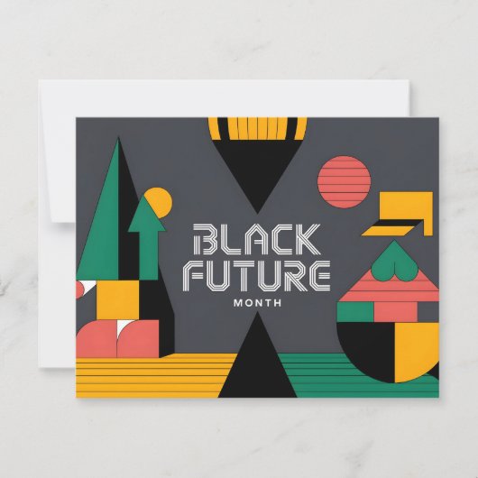 Happy Juneteenth Kleurrijke Vrijheidsdag Design Feestdagenkaart (Voorkant)