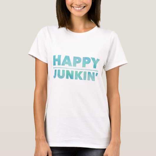 Happy Junkin T-shirt (Voorkant)