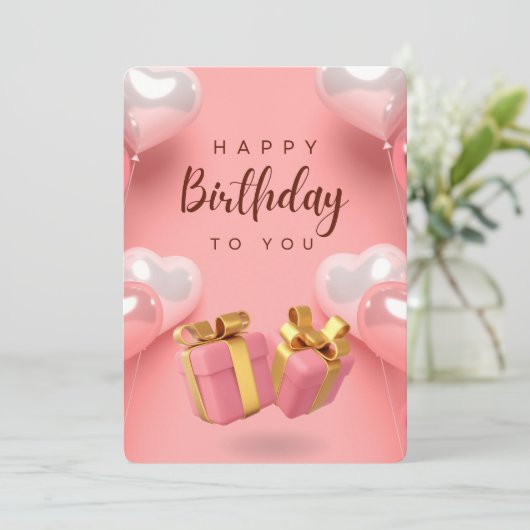 HAPPY KAART (Staand voorkant)