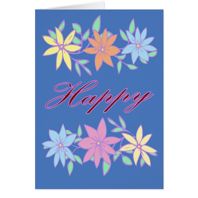 Happy Kaart #1 (Voorkant)