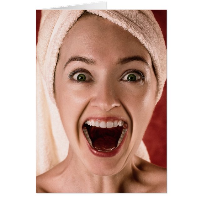 Happy-kaart [keer invoegen] vooraf geschreven kaar (Voorkant)