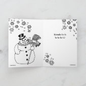 Happy Kamala Days Kerstmis Kaart (Binnen)