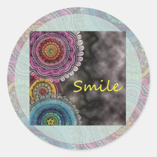 Happy Karma Ronde Sticker