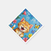 Happy Kat Garden Servet (Hoek)