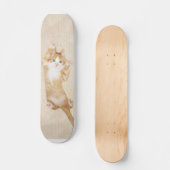 Happy kat skateboard (Voorkant)