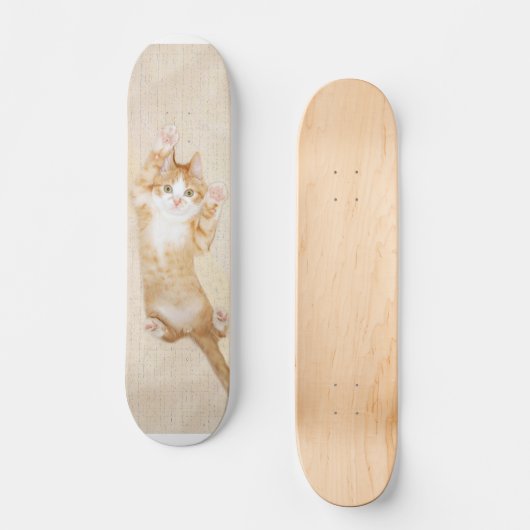 Happy kat skateboard (Voorkant)