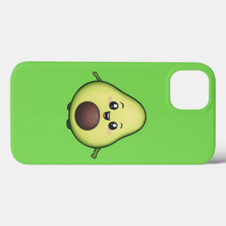 Happy Kawaii Avocado Case-Mate iPhone Case