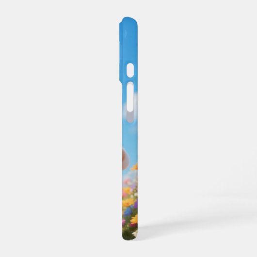 Happy Kawaii Cat Telefoonhoesje iPhone 16 Hoesje (Linkerkant)