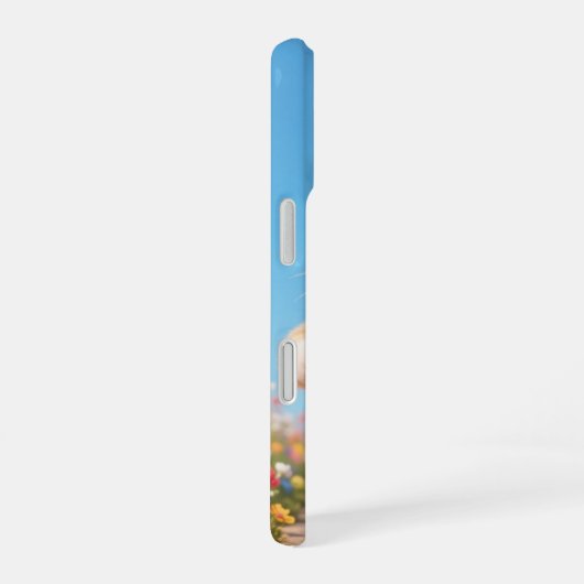 Happy Kawaii Cat Telefoonhoesje iPhone 16 Hoesje (Rechterkant)