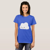 Happy Kawaii Cloud T-shirt (Voorkant volledig)