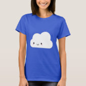Happy Kawaii Cloud T-shirt (Voorkant)