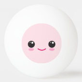 Happy Kawaii Face Pingpongbal (Voorkant)