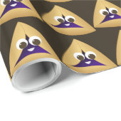Happy Kawaii Prune Hamentashen Cadeaupapier (Rol Hoek)