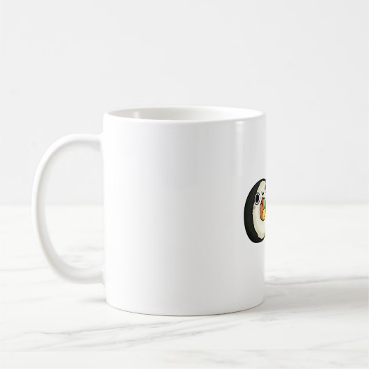 Happy Kawaii Sushi Rolls Koffiemok (Links)