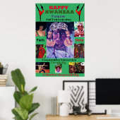 HAPPY KAWANZAA POSTER (Thuiskantoor)