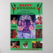 HAPPY KAWANZAA POSTER (Voorkant)