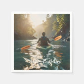 Happy Kayaking Servet (Voorkant)