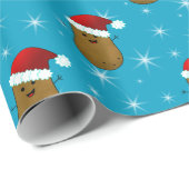 Happy Kerstaardappel Cadeaupapier (Rol Hoek)