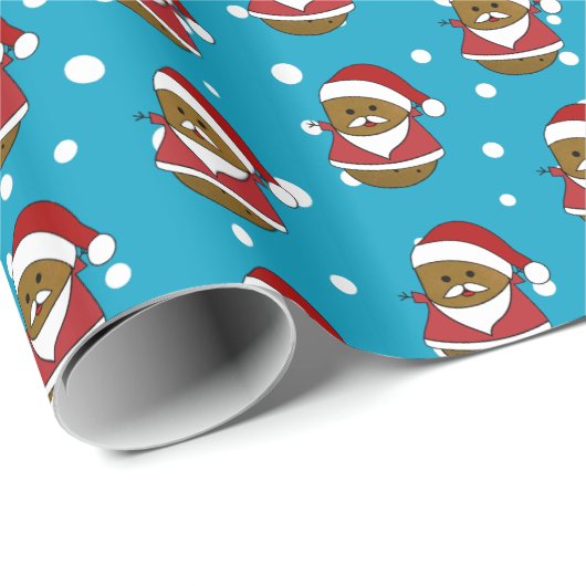 Happy Kerstaardappel Cadeaupapier (Rol Hoek)