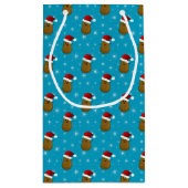 Happy Kerstaardappel Klein Cadeauzakje (Achterkant)