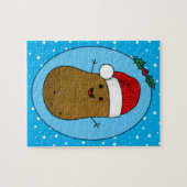 Happy Kerstaardappel Legpuzzel (Horizontaal)