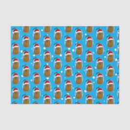 Happy Kerstaardappel Tissuepapier