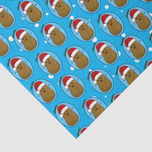 Happy Kerstaardappel Tissuepapier (Detail)