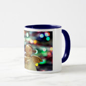 Happy kerstAngel Beverage Mok (Voorkant rechts)