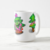 Happy kerstbomen mok (Voorkant rechts)