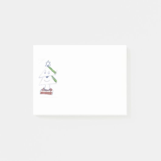 Happy kerstboom post-it® notes (Voorkant)