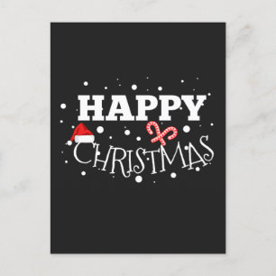 Happy kerstcadeaus feestdagenkaart