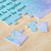 Happy-kerstfeest op afstand 2020-vriend legpuzzel (Zijkant)