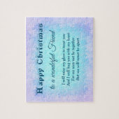 Happy-kerstfeest op afstand 2020-vriend legpuzzel (Verticaal)