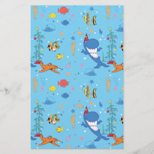 Happy Kersthaai Briefpapier