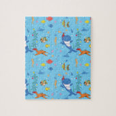 Happy Kersthaai Legpuzzel (Verticaal)