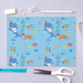 Happy Kersthaai Tissuepapier (Craft)