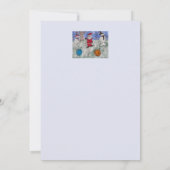 Happy kerstkerstkaart kaart (Achterkant)