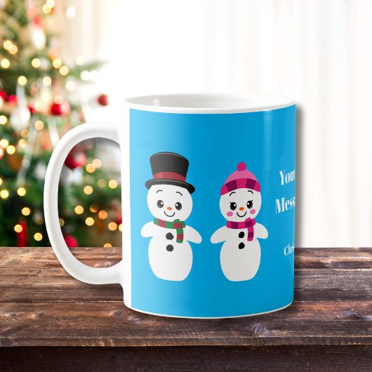Happy kerstkoffie Mok